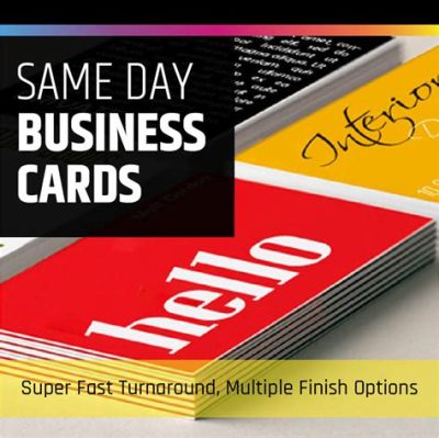 Does Staples Print Business Cards Same Day? An Examination of Print Services and Their Capabilities